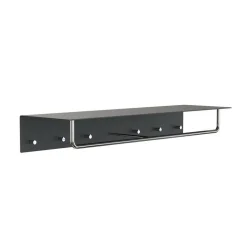 Unu Wandgarderobe mit 6 Haken & Stange