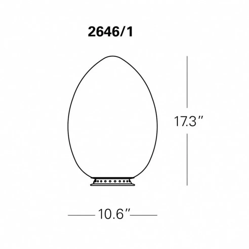 Uovo 2646 Tischleuchte