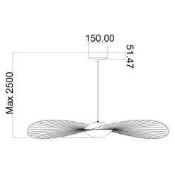 Vertigo Nova LED Pendelleuchte S