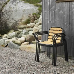 Vig Gartenarmlehnstuhl Holz