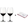 Vinum Cabernet Sauvignon Weinglas 2er Set  + Poliertuch
