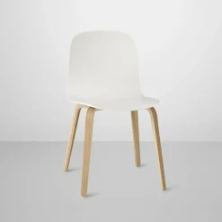 Visu Stuhl mit Holzgestell