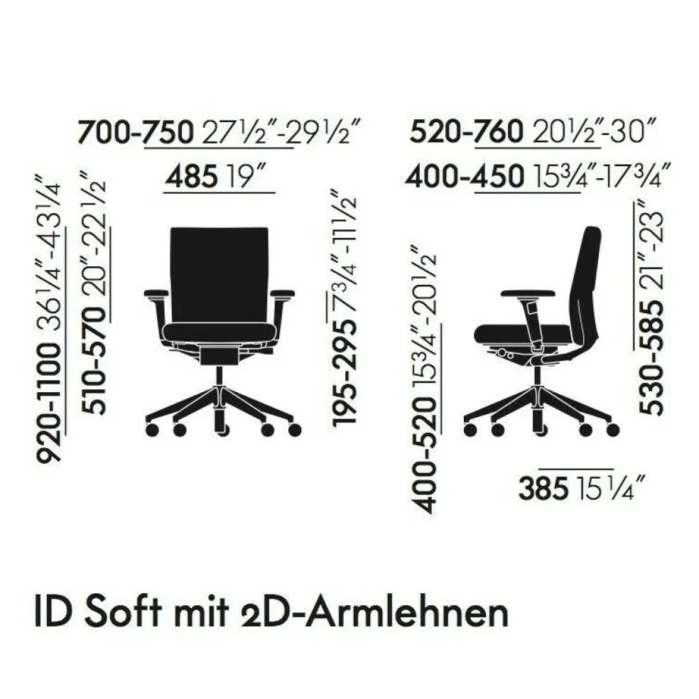 Vitra ID Soft Citterio Bürostuhl
