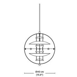 VP Globe Pendelleuchte