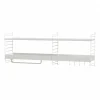 Wandgarderobe 140x50x30cm