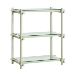 Woody Column Regal Glas niedrig