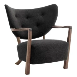 Wulff ATD2 Lounge Chair Gestell Walnuss