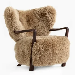 Wulff ATD2 Lounge Chair Gestell Walnuss