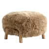 Wulff ATD3 Pouf Gestell Eiche