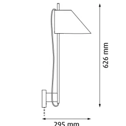 Yuh LED Wandleuchte